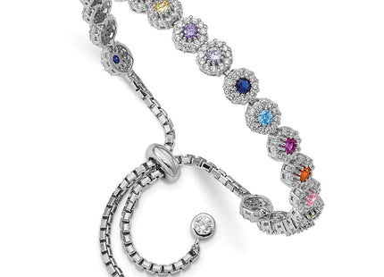 Sterling Silver Bracelets Style QG5666 - Classique Jewelry Inc.