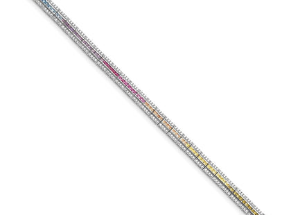 Sterling Silver Bracelets Style QG5667 - Classique Jewelry Inc.