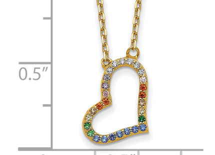 Sterling Silver Jewelry Style QG5698GP - Classique Jewelry Inc.