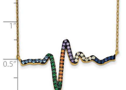 Sterling Silver Jewelry Style QG5705GP - Classique Jewelry Inc.