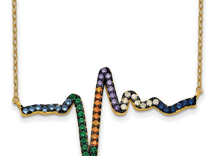 Sterling Silver Jewelry Style QG5705GP - Classique Jewelry Inc.