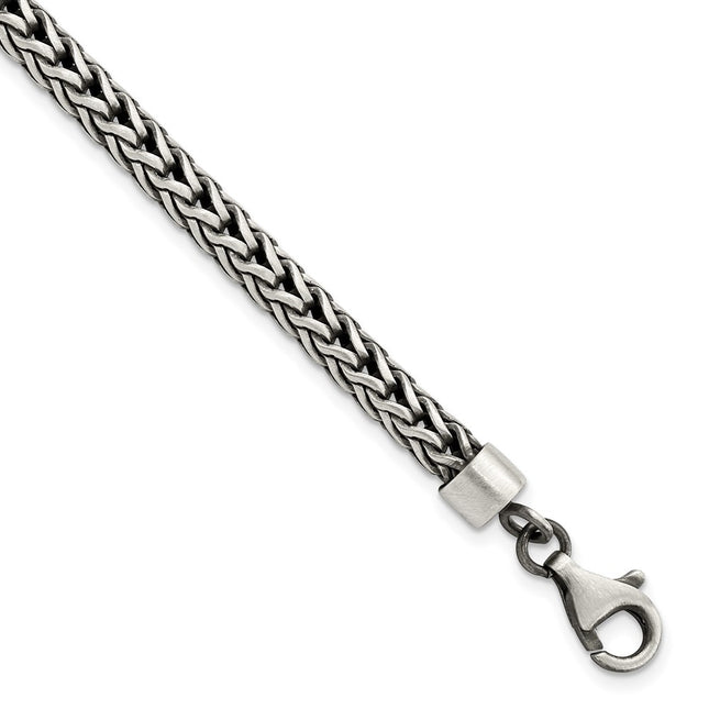 Sterling Silver Chain Bracelets Style QG5730 - Classique Jewelry Inc.