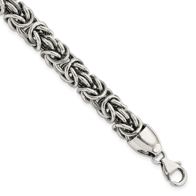 Sterling Silver Bracelets Style QG5734 - Classique Jewelry Inc.