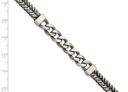 Sterling Silver Chain Bracelets Style QG5740 - Classique Jewelry Inc.