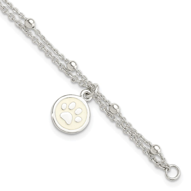 Sterling Silver Bracelets Style QG5778 - Classique Jewelry Inc.
