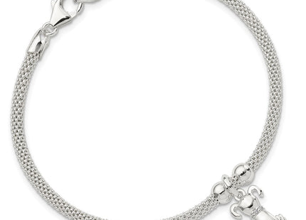 Sterling Silver Bracelets Style QG5779 - Classique Jewelry Inc.