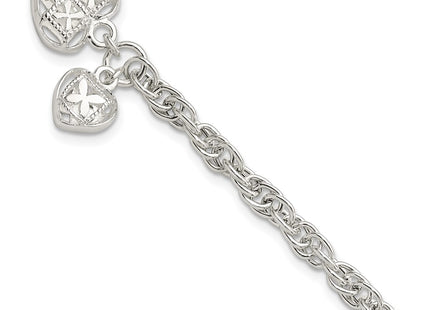 Sterling Silver Bracelets Style QG5782 - Classique Jewelry Inc.