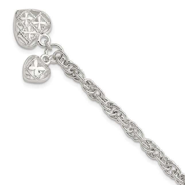 Sterling Silver Bracelets Style QG5782 - Classique Jewelry Inc.