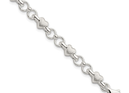 Sterling Silver Chain Bracelets Style QG5786 - Classique Jewelry Inc.