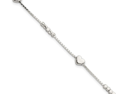 Sterling Silver Bracelets Style QG5789 - Classique Jewelry Inc.