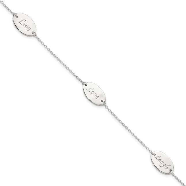 Sterling Silver Bracelets Style QG5792 - Classique Jewelry Inc.