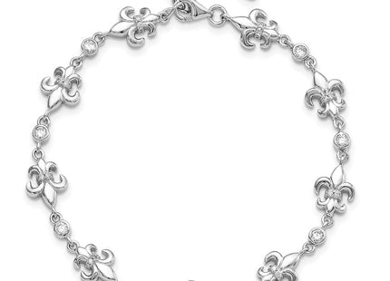 Sterling Silver Bracelets Style QG5797 - Classique Jewelry Inc.
