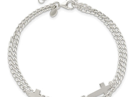 Sterling Silver Bracelets Style QG5802 - Classique Jewelry Inc.