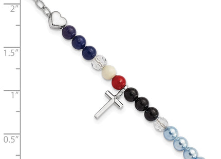 Sterling Silver Bracelets Style QG5803 - Classique Jewelry Inc.