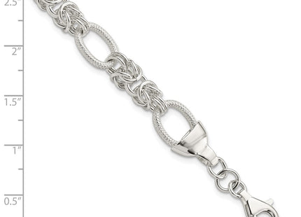 Sterling Silver Bracelets Style QG5814 - Classique Jewelry Inc.