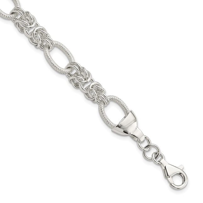 Sterling Silver Bracelets Style QG5814 - Classique Jewelry Inc.
