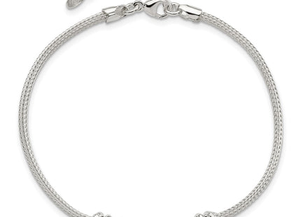 Sterling Silver Bracelets Style QG5815 - Classique Jewelry Inc.
