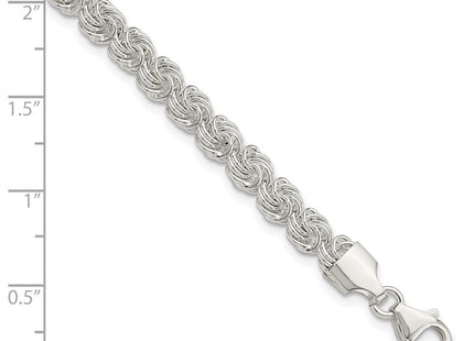 Sterling Silver Bracelets Style QG5817 - Classique Jewelry Inc.