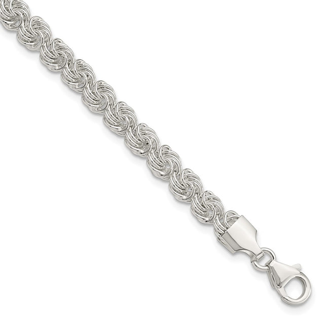 Sterling Silver Bracelets Style QG5817 - Classique Jewelry Inc.