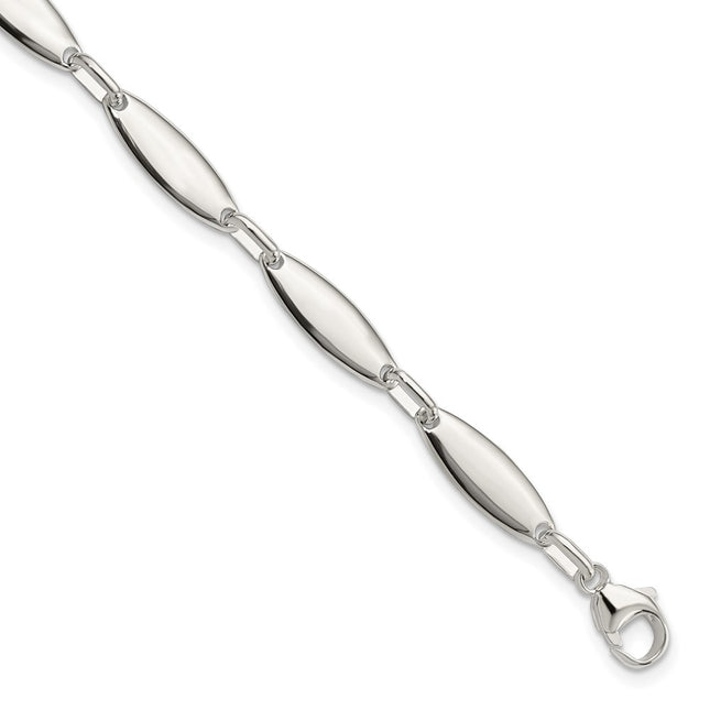 Sterling Silver Bracelets Style QG5818 - Classique Jewelry Inc.