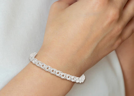 Sterling Silver Bracelets Style QG5831 - Classique Jewelry Inc.