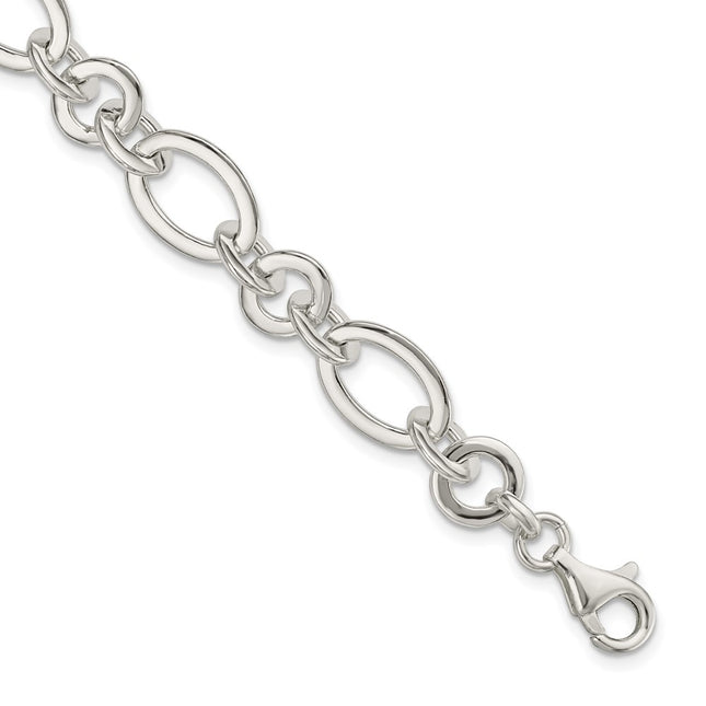 Sterling Silver Bracelets Style QG5834 - Classique Jewelry Inc.