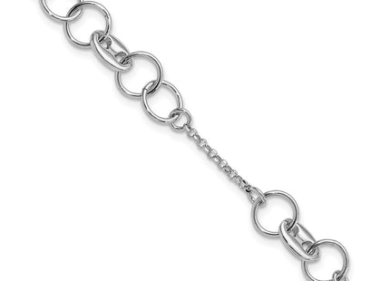 Sterling Silver Bracelets Style QG5843 - Classique Jewelry Inc.