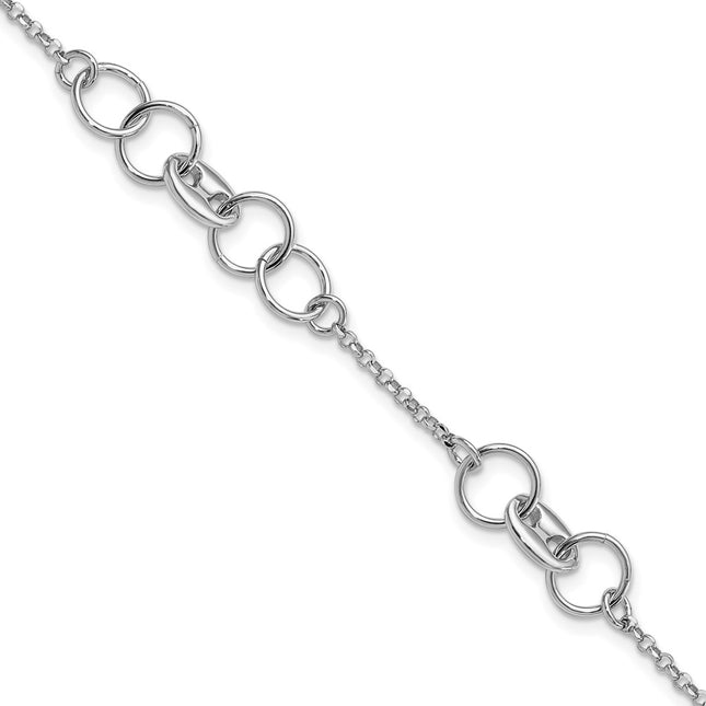 Sterling Silver Bracelets Style QG5843 - Classique Jewelry Inc.
