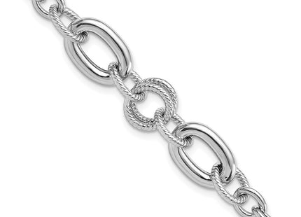 Sterling Silver Bracelets Style QG5844 - Classique Jewelry Inc.