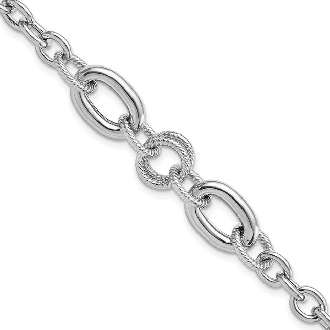 Sterling Silver Bracelets Style QG5844 - Classique Jewelry Inc.