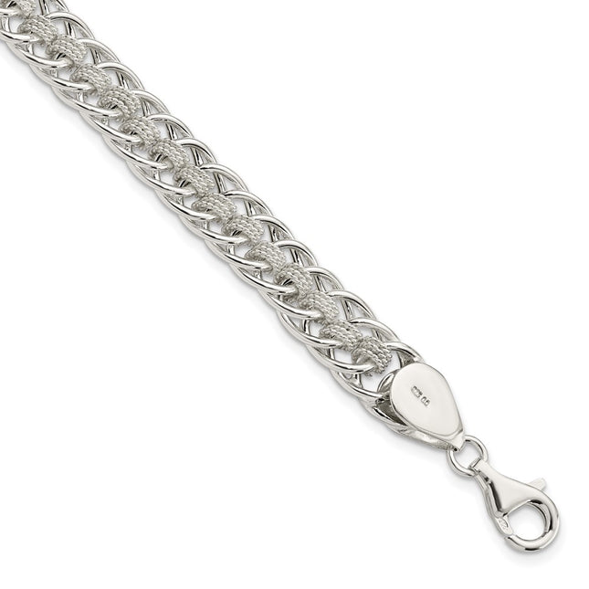 Sterling Silver Bracelets Style QG5857 - Classique Jewelry Inc.