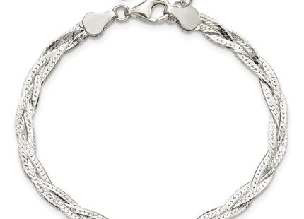 Sterling Silver Bracelets Style QG5865 - Classique Jewelry Inc.