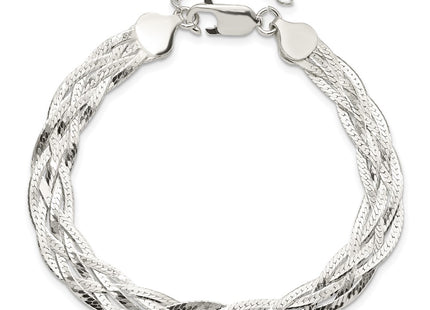 Sterling Silver Bracelets Style QG5866 - Classique Jewelry Inc.