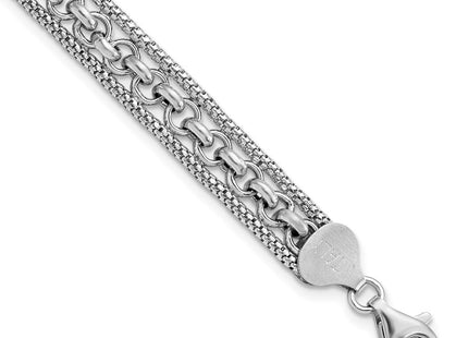 Sterling Silver Bracelets Style QG5875 - Classique Jewelry Inc.
