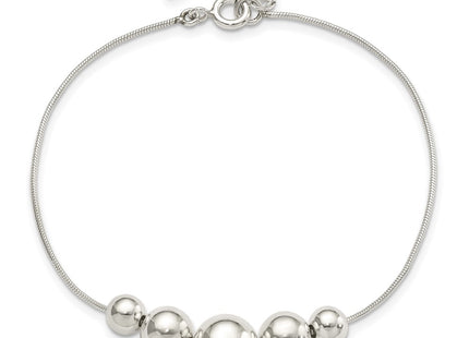 Sterling Silver Bracelets Style QG5881 - Classique Jewelry Inc.