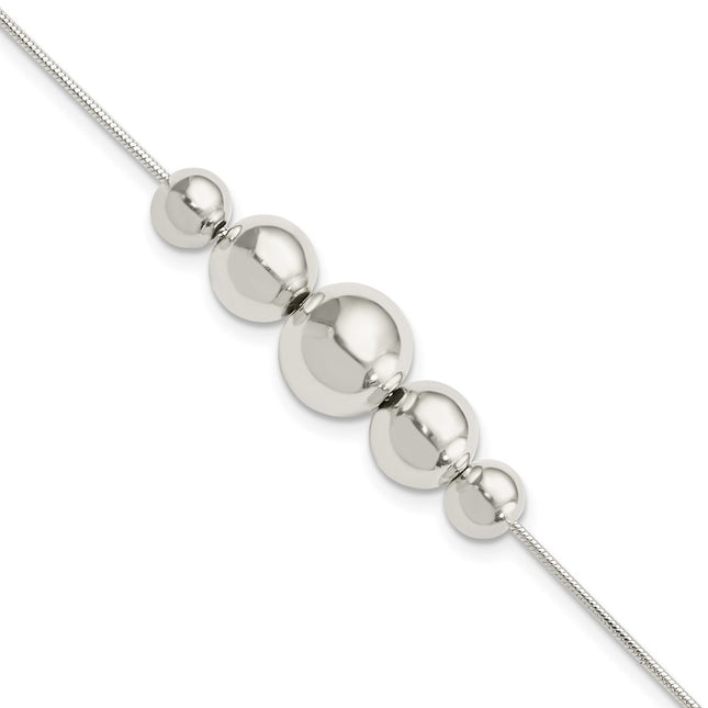 Sterling Silver Bracelets Style QG5881 - Classique Jewelry Inc.