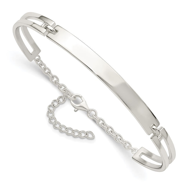 Sterling Silver Bracelets Style QG5893 - Classique Jewelry Inc.