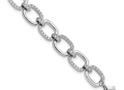 Sterling Silver Bracelets Style QG5911 - Classique Jewelry Inc.