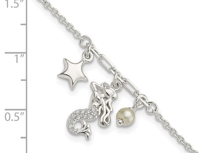 Sterling Silver Bracelets Style QG5917 - Classique Jewelry Inc.