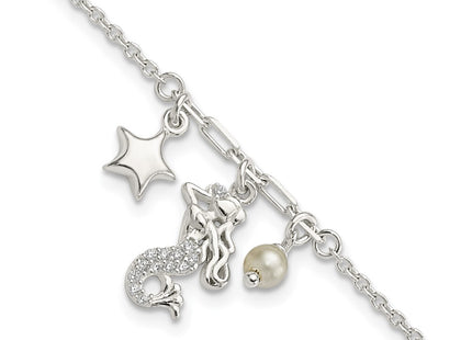 Sterling Silver Bracelets Style QG5917 - Classique Jewelry Inc.