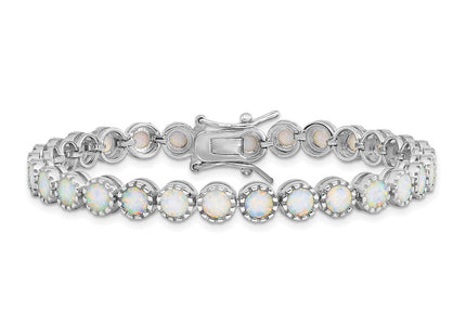 Sterling Silver Bracelets Style QG5925 - Classique Jewelry Inc.
