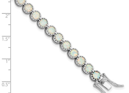 Sterling Silver Bracelets Style QG5925 - Classique Jewelry Inc.