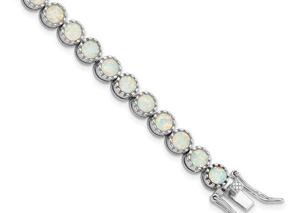 Sterling Silver Bracelets Style QG5925 - Classique Jewelry Inc.