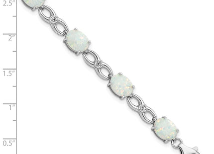 Sterling Silver Bracelets Style QG5926 - Classique Jewelry Inc.