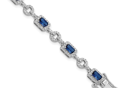 Sterling Silver Bracelets Style QG5929 - Classique Jewelry Inc.