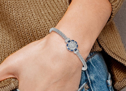 Sterling Silver Bracelets Style QG5930 - Classique Jewelry Inc.
