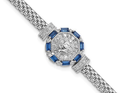 Sterling Silver Bracelets Style QG5930 - Classique Jewelry Inc.