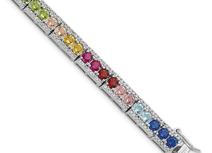 Sterling Silver Bracelets Style QG5932 - Classique Jewelry Inc.