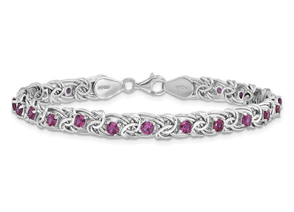 Sterling Silver Bracelets Style QG5936 - Classique Jewelry Inc.