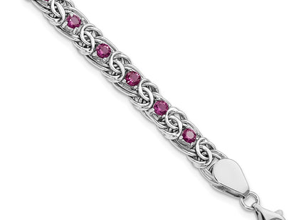 Sterling Silver Bracelets Style QG5936 - Classique Jewelry Inc.